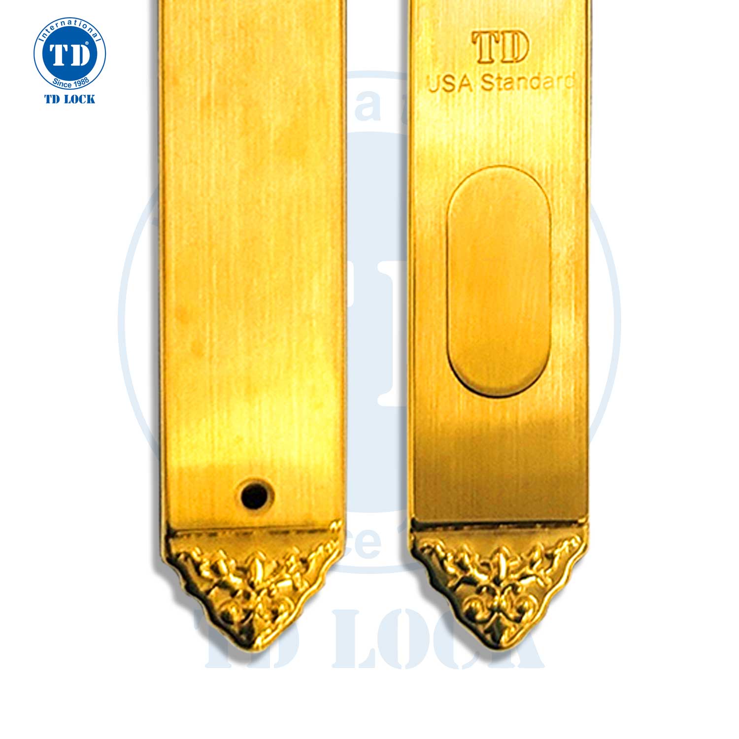 KHÓA ĐIỆN TỬ CỬA NHÔM - SSM-380380-G GOLD