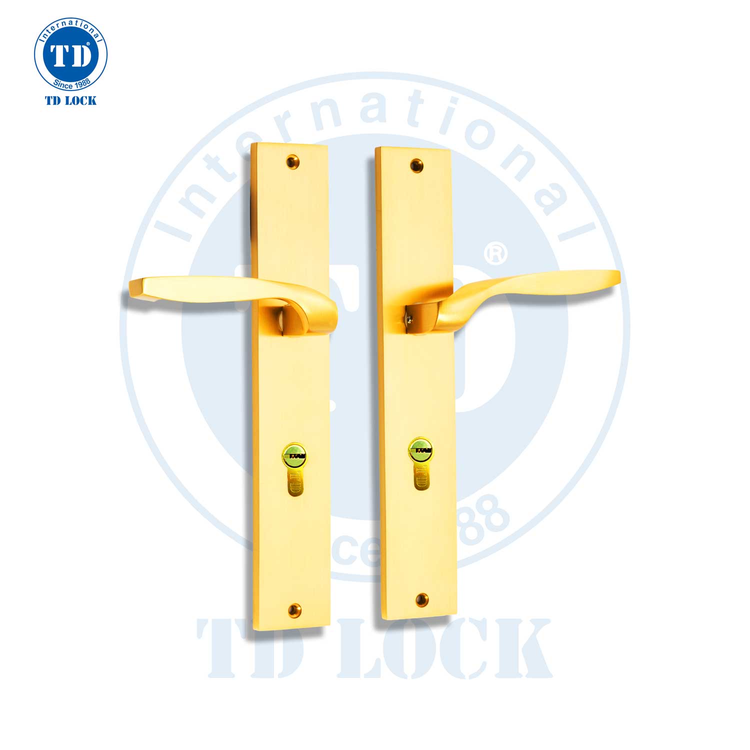 KHÓA TAY GẠT CỬA GỖ PASSI - BDH-125125-2 CỬA CHÍNH