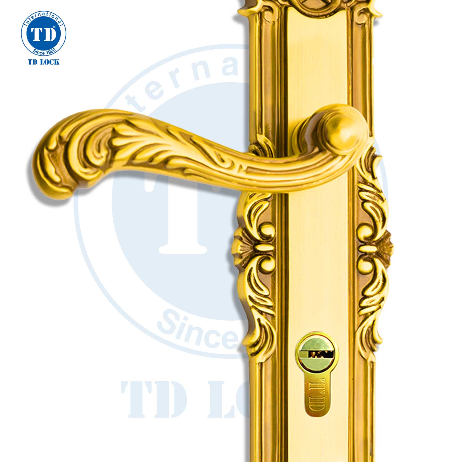 KHÓA TAY GẠT CỬA GỖ CORONA - BDH-184270-2 CỬA CHÍNH