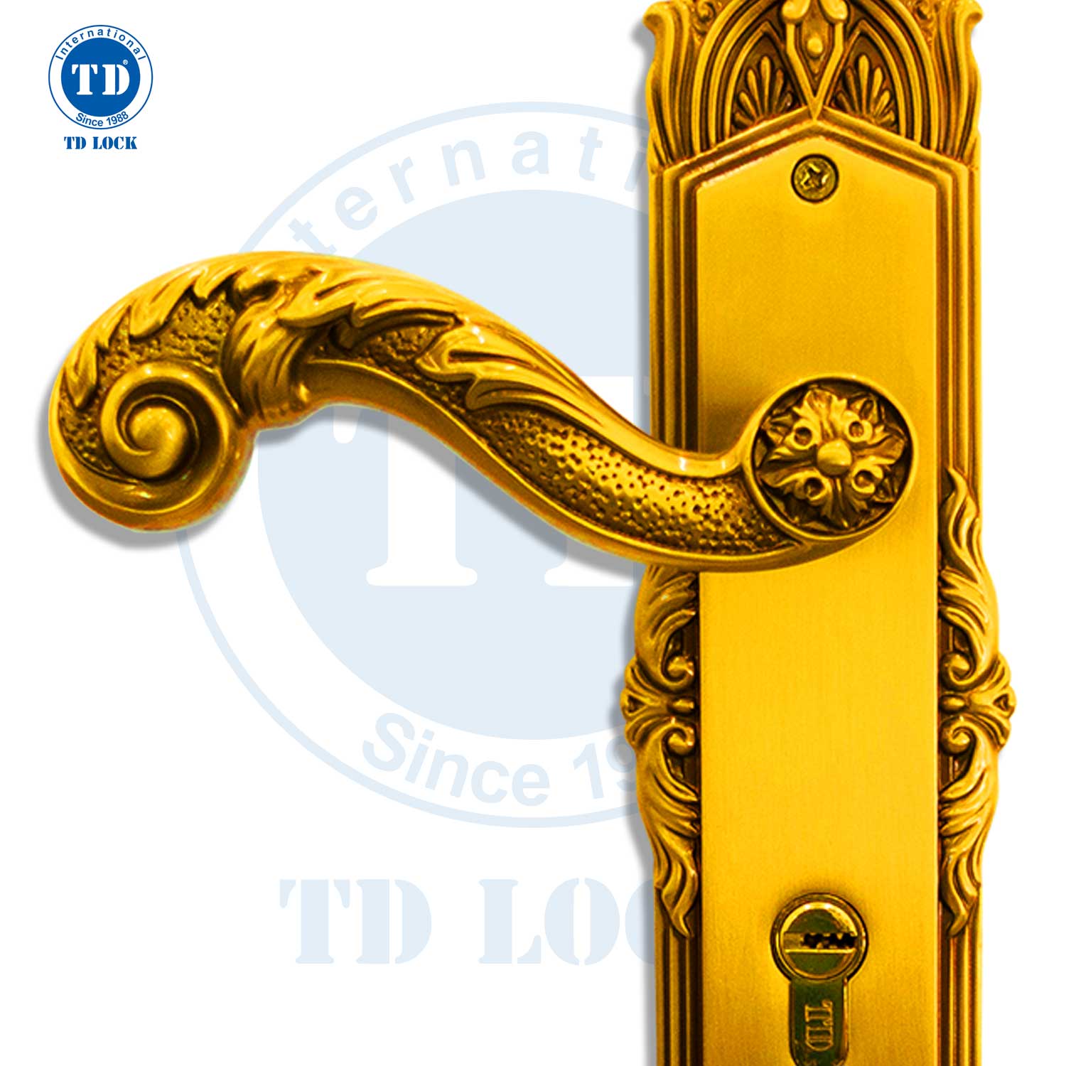 KHÓA TAY GẠT CỬA GỖ ROMA - BDH-340340-2 CỬA CHÍNH