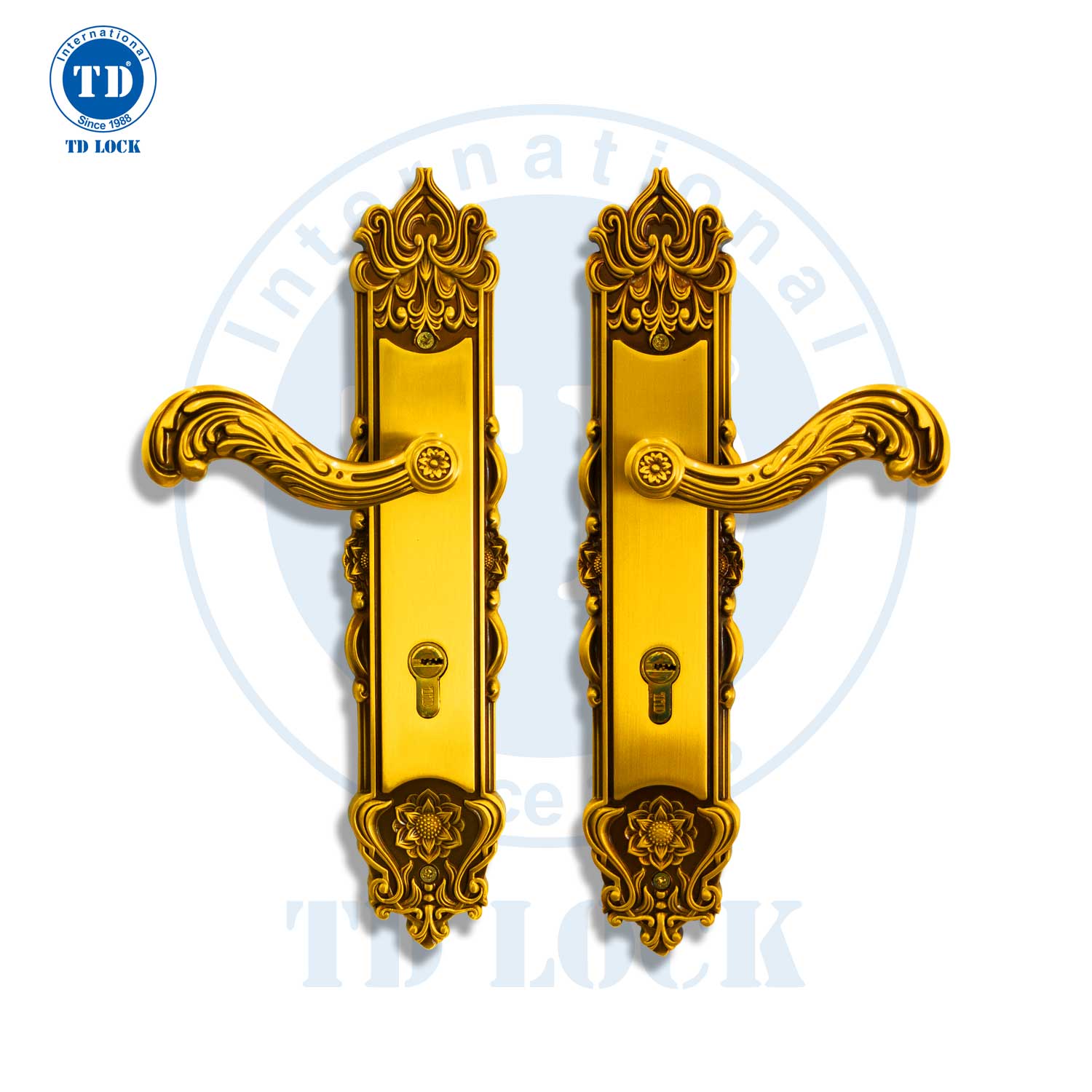 KHÓA TAY GẠT CỬA GỖ LOTUS - BDH-341341-2 CỬA CHÍNH
