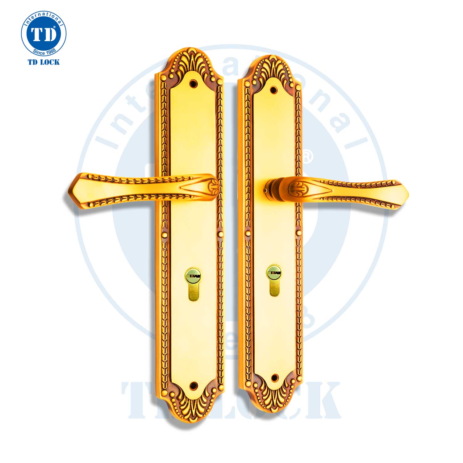 KHÓA TAY GẠT CỬA GỖ BRACCIANO - BDH-631631-2 CỬA CHÍNH