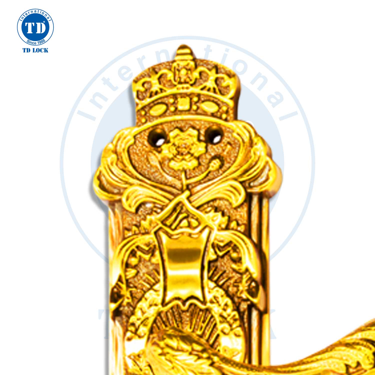KHÓA TAY GẠT CỬA GỖ KING CROWN - BPH-127700-2 ĐẠI SẢNH