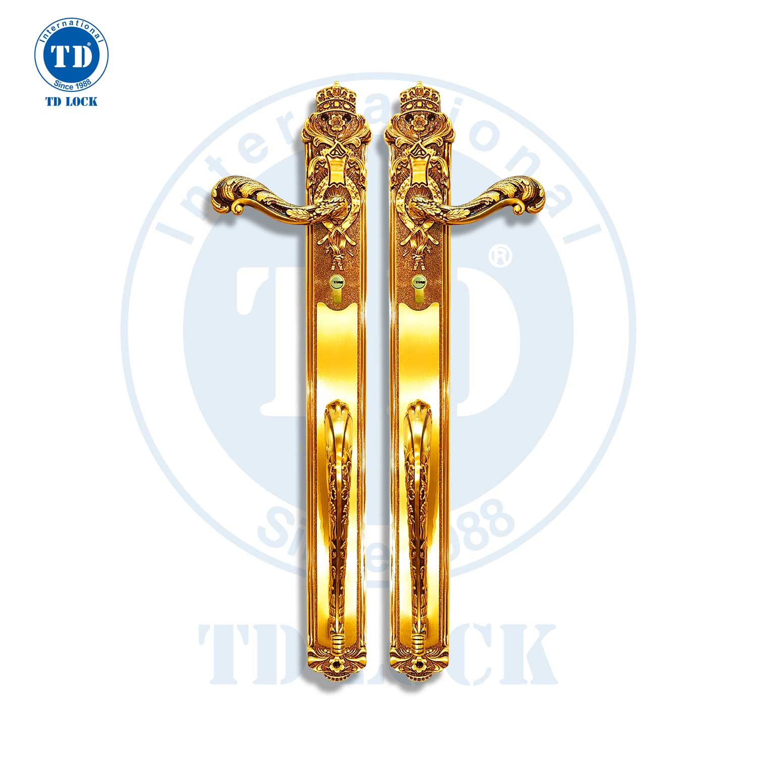 KHÓA TAY GẠT CỬA GỖ KING CROWN - BPH-127700-2 ĐẠI SẢNH