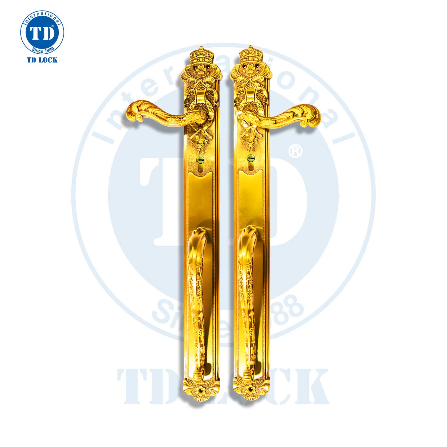 KHÓA TAY GẠT CỬA GỖ KING CROWN - BPH-127700-2 ĐẠI SẢNH