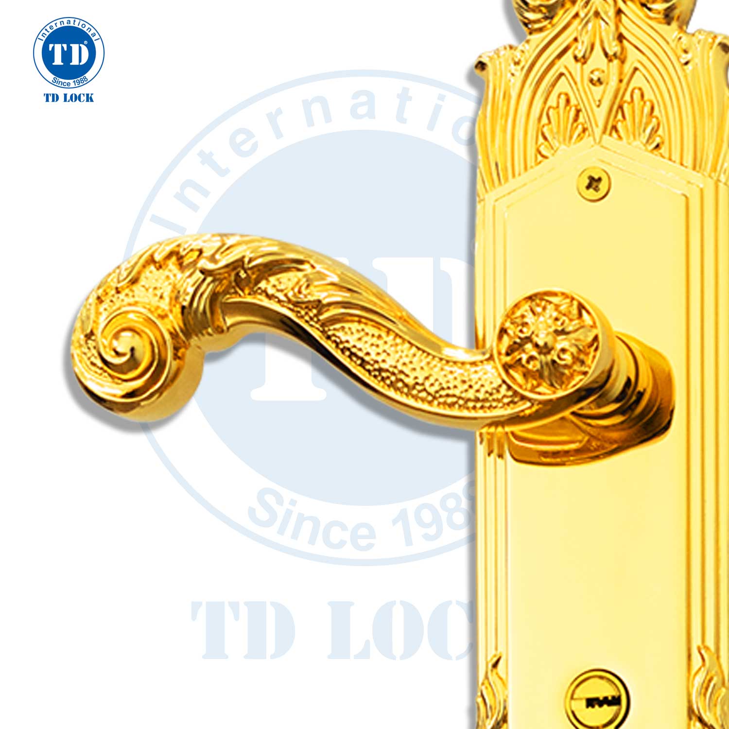 KHÓA TAY GẠT CỬA GỖ ROMA - BPH-274540-G CỬA SẢNH GOLD