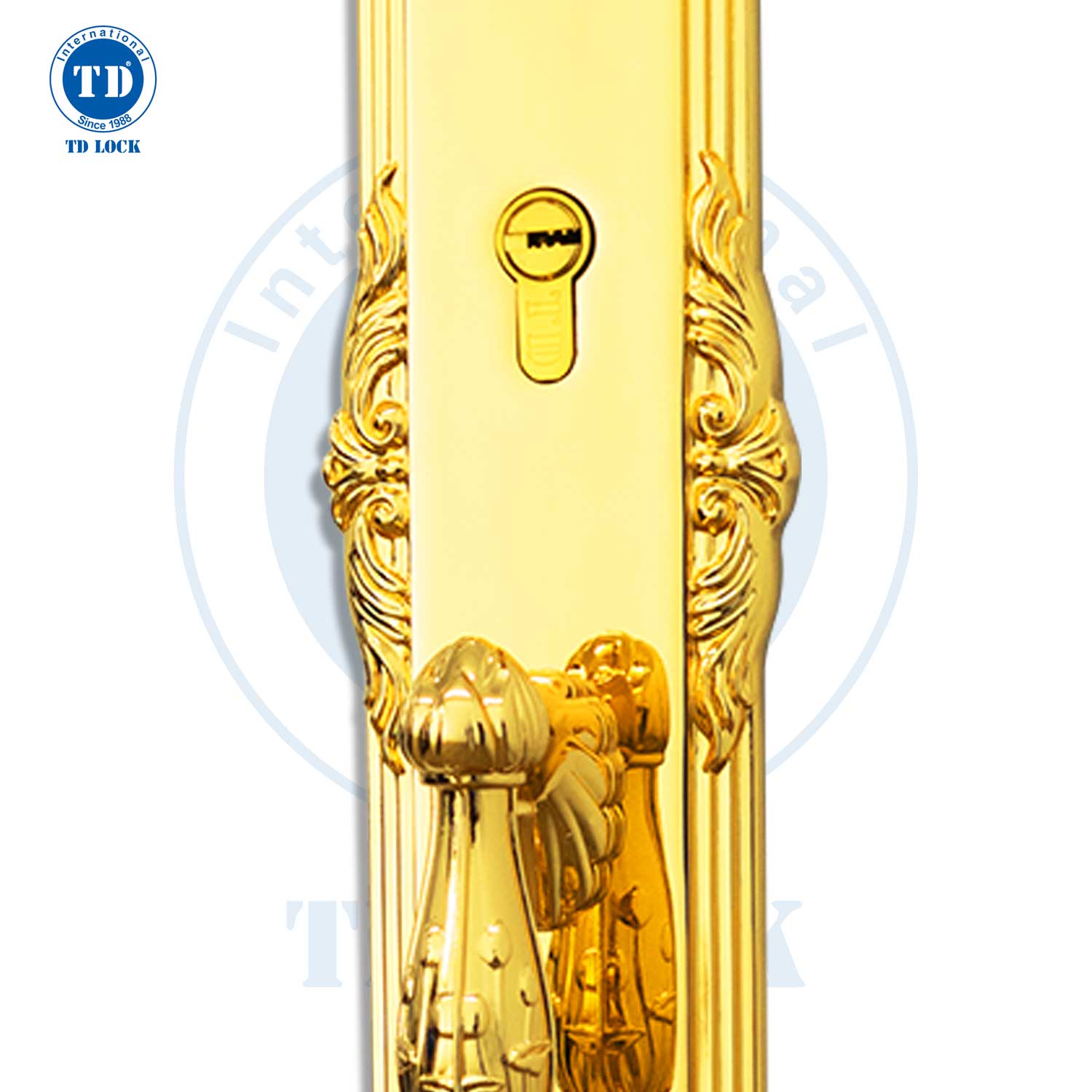 KHÓA TAY GẠT CỬA GỖ ROMA - BPH-274540-G CỬA SẢNH GOLD