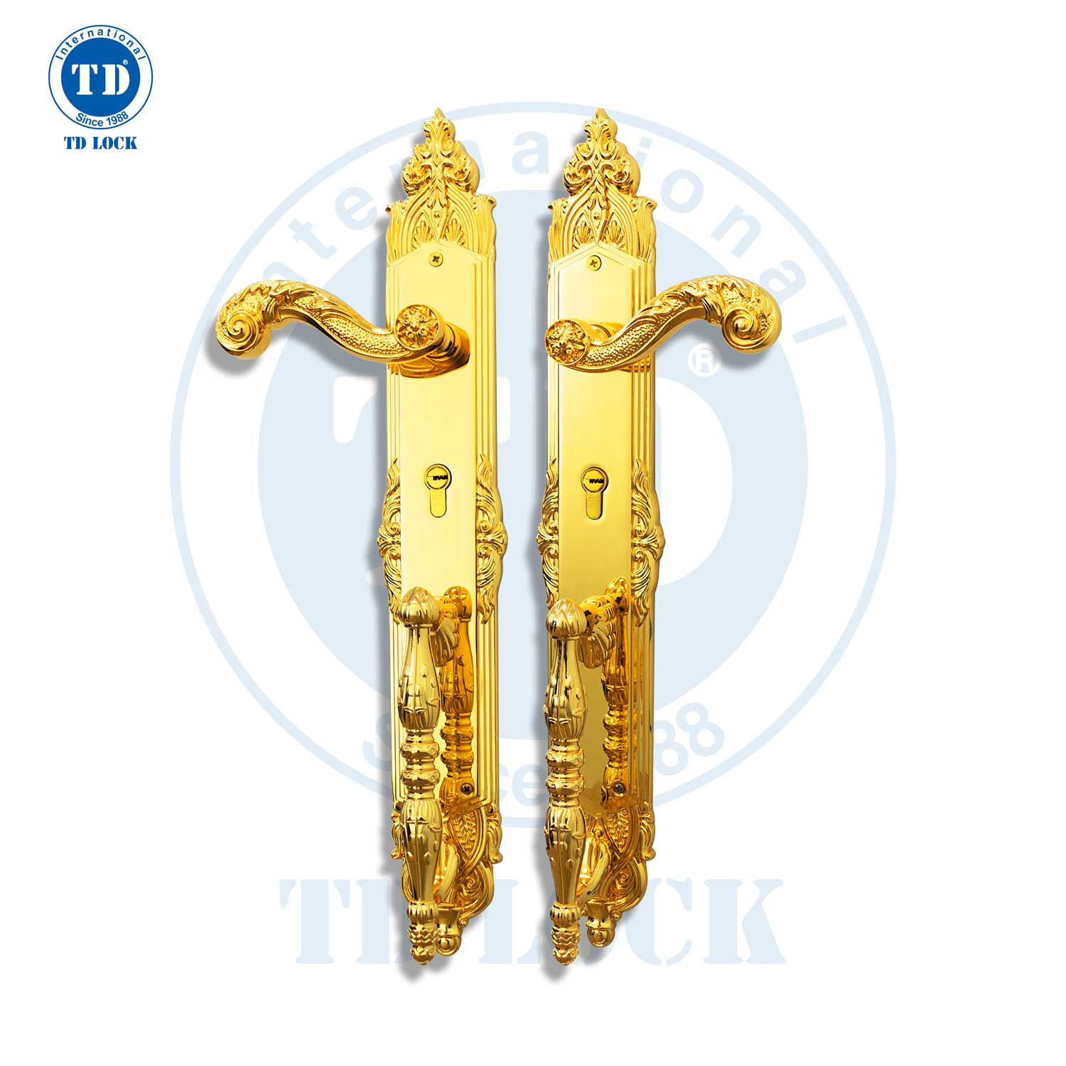 Khóa Tay Gạt Cửa Gỗ ROMA (BPH-274540-G)