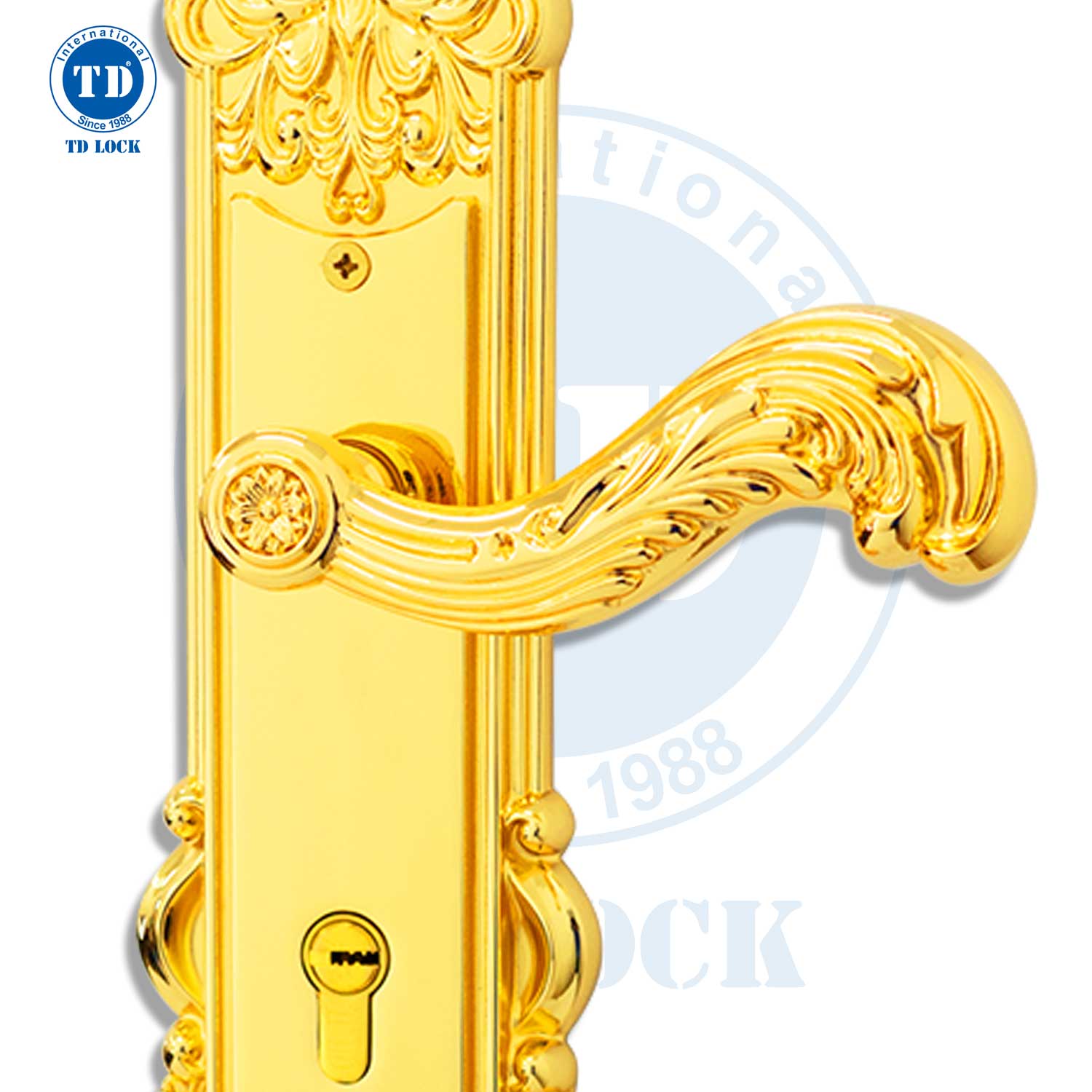 KHÓA TAY GẠT CỬA GỖ LOTUS - BPH-274541-G CỬA SẢNH GOLD