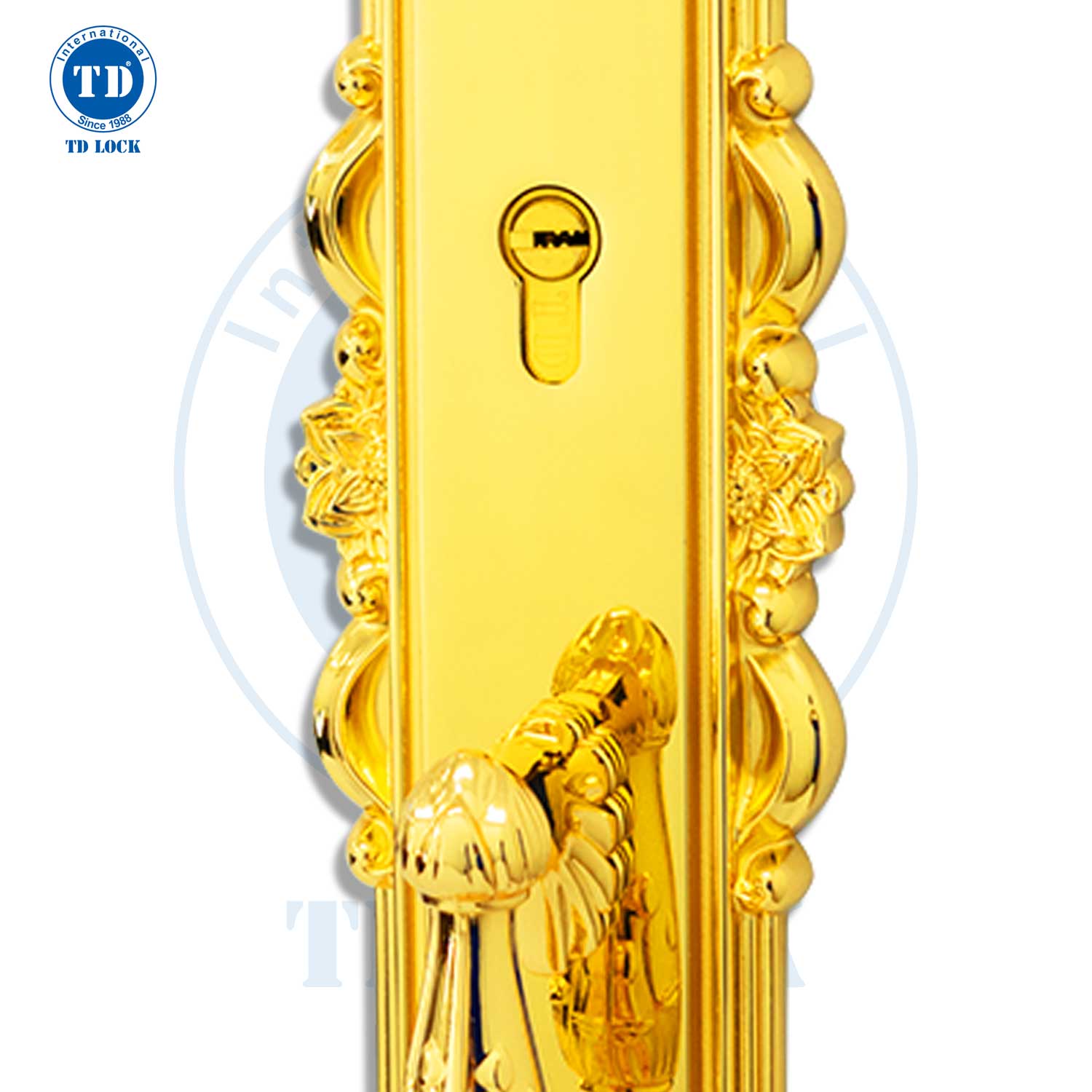 KHÓA TAY GẠT CỬA GỖ LOTUS - BPH-274541-G CỬA SẢNH GOLD
