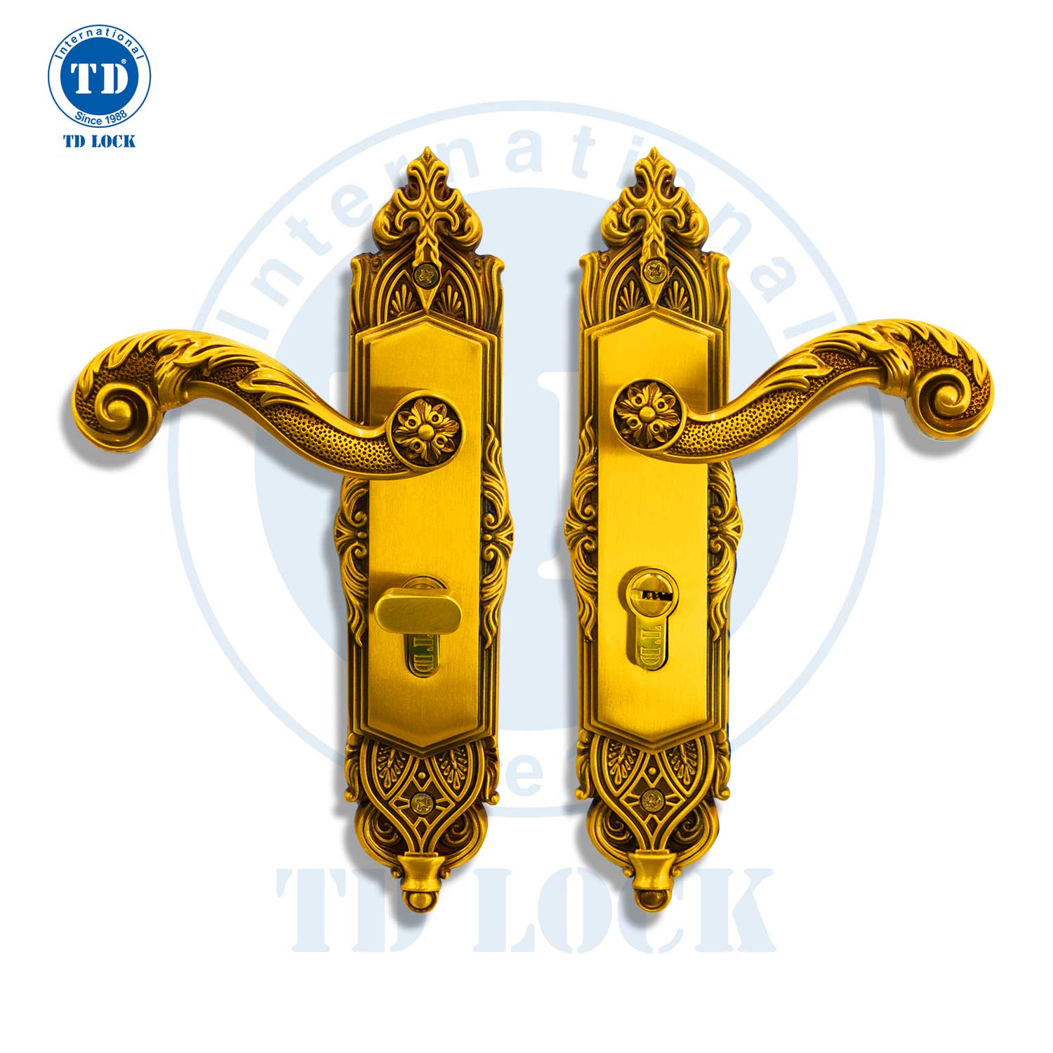 KHÓA TAY GẠT CỬA GỖ ROMA - BTP-240240-2 CỬA PHÒNG