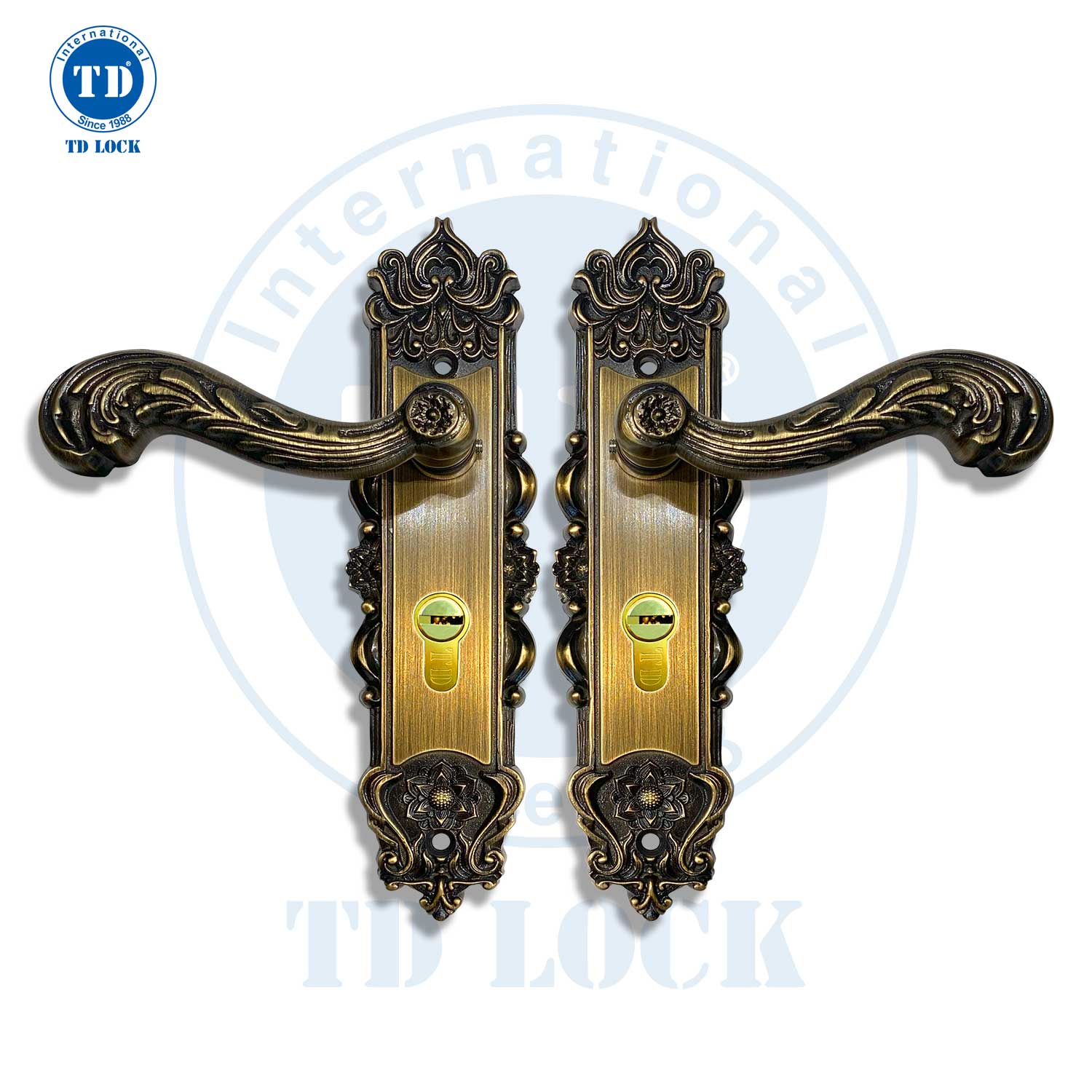 KHÓA TAY GẠT CỬA GỖ LOTUS - BTP-241241-7 CỬA PHÒNG