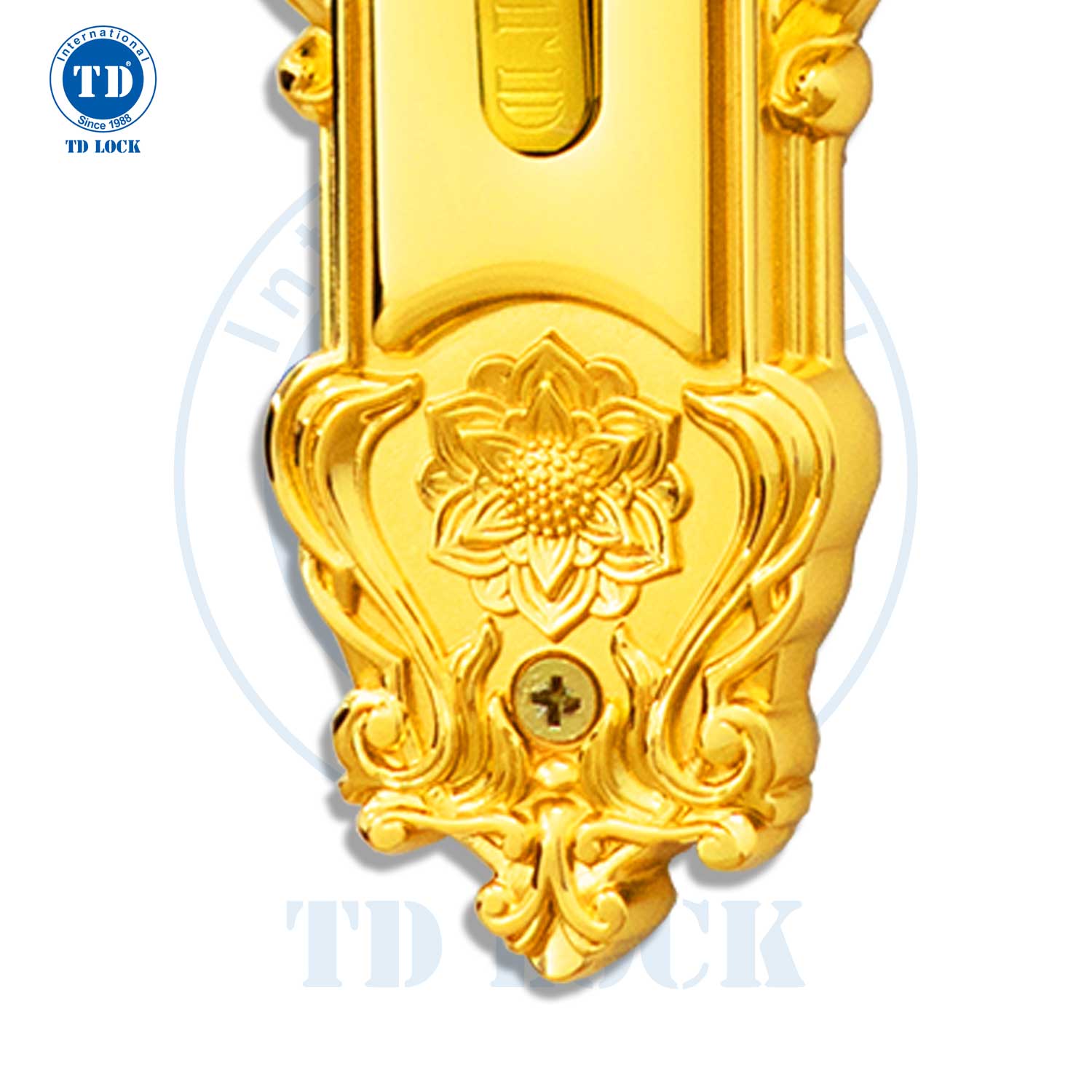 KHÓA TAY GẠT CỬA GỖ LOTUS - BTP-241241-G CỬA PHÒNG GOLD