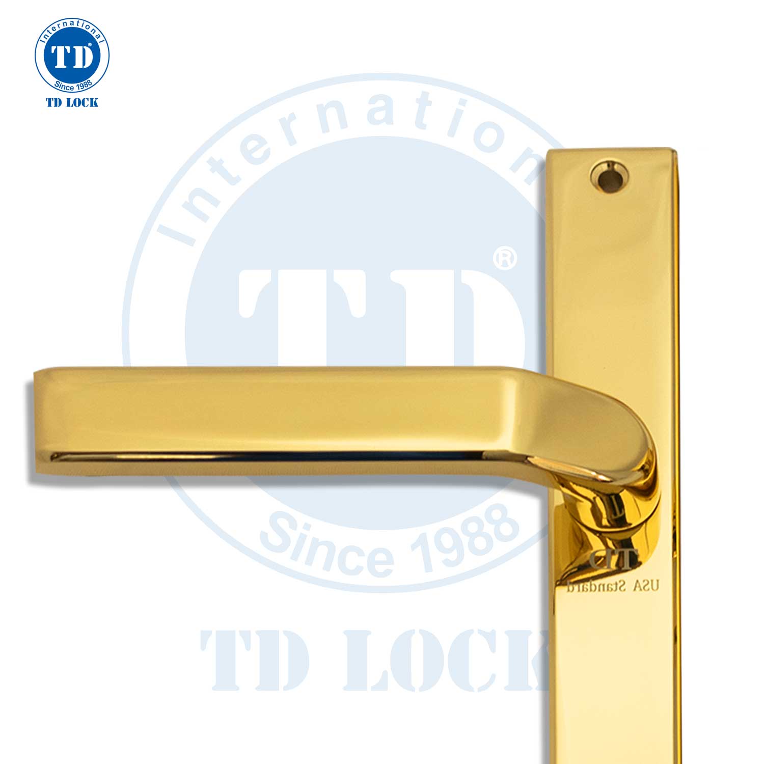 KHÓA TAY GẠT CỬA NHÔM - BDH-235250-M-G GOLD