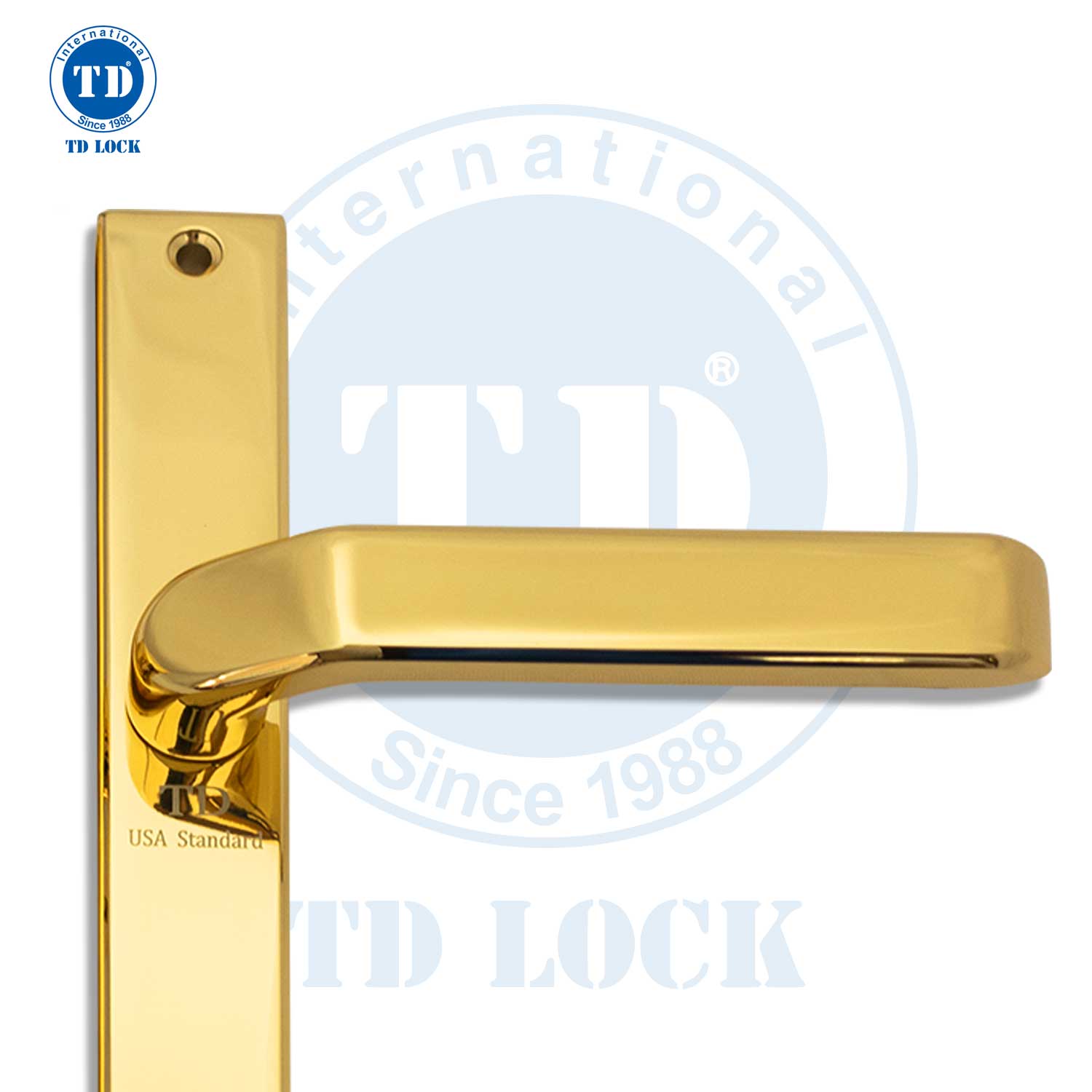 KHÓA TAY GẠT CỬA NHÔM - BDH-235250-M-G GOLD
