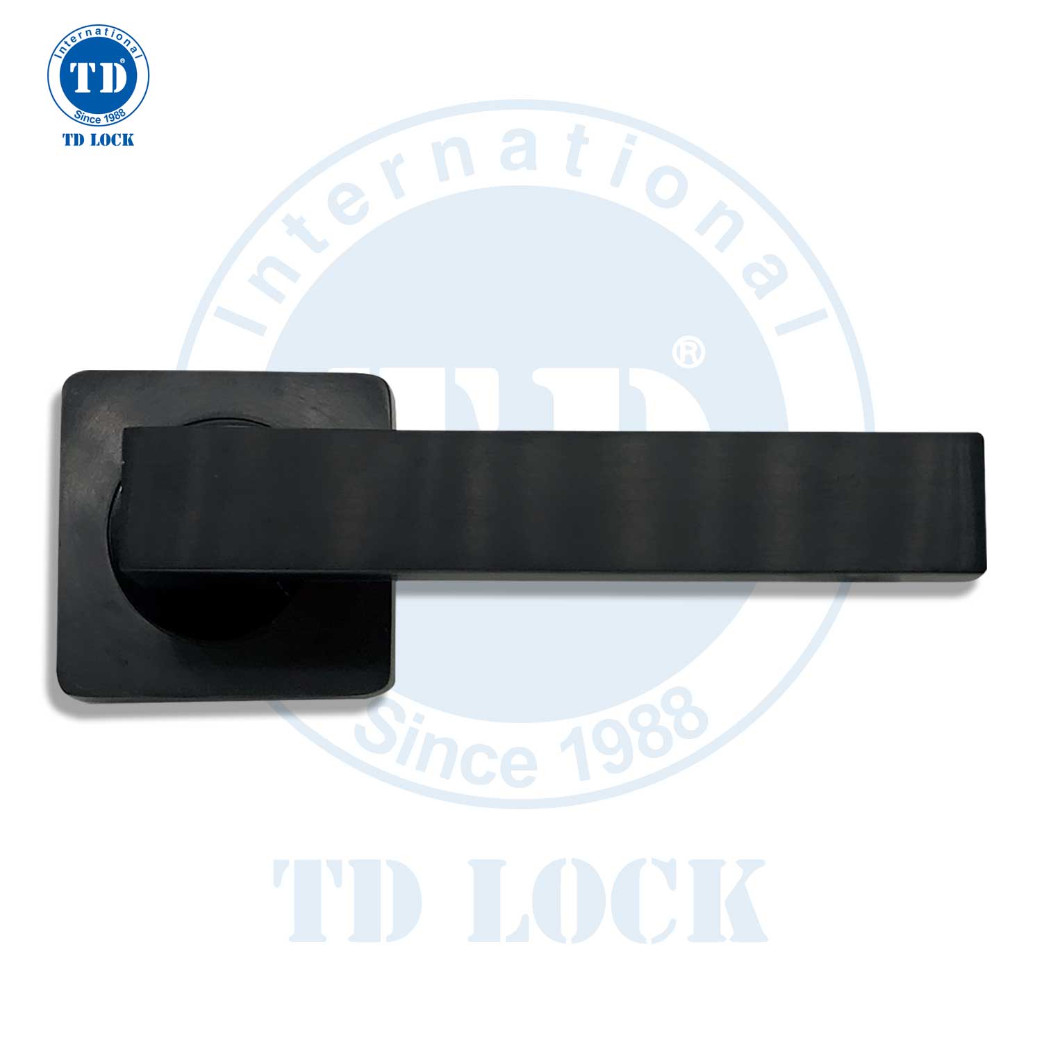 KHÓA TAY GẠT PHÂN THỂ CỬA GỖ IDH-002059-B INOX ĐEN