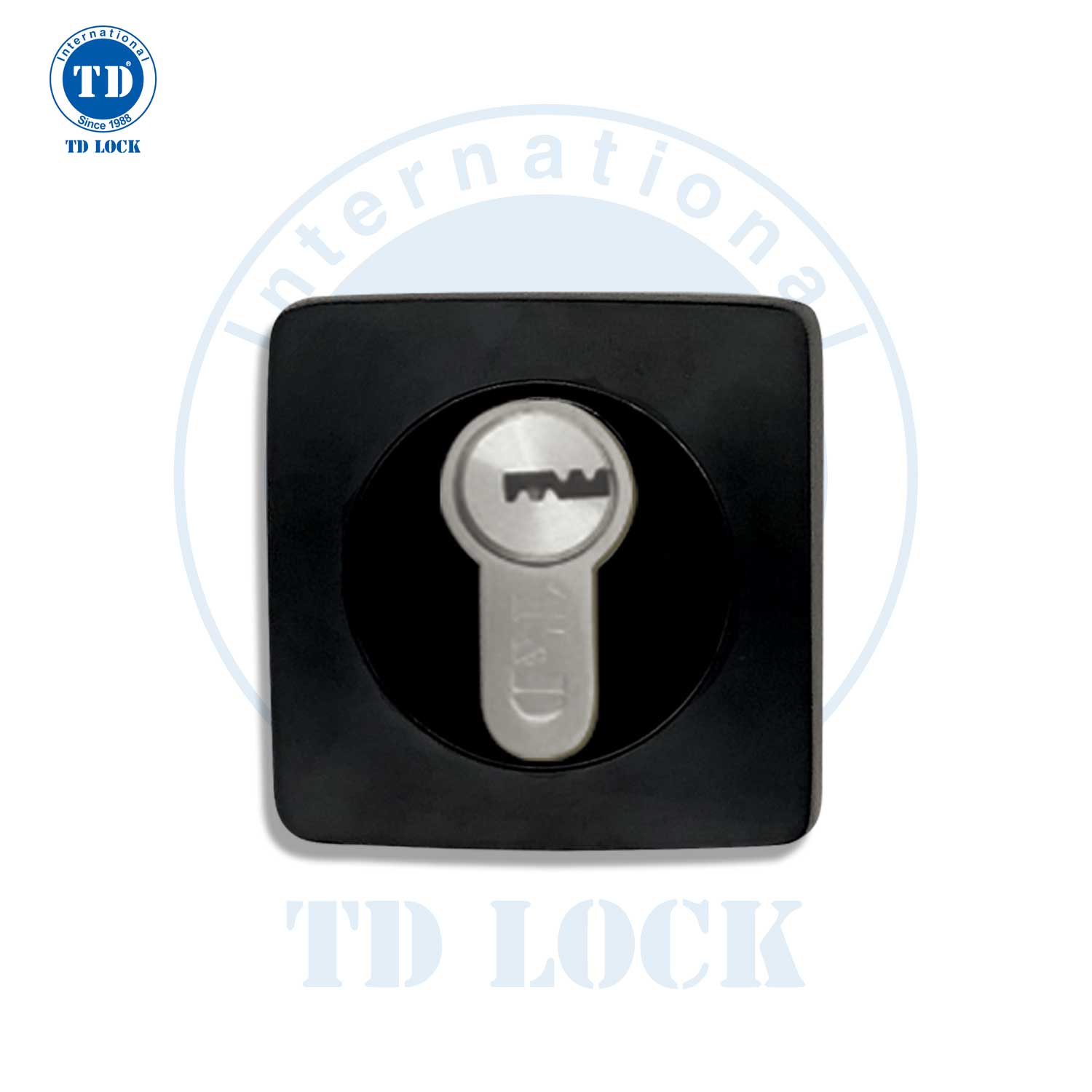 KHÓA TAY GẠT PHÂN THỂ CỬA GỖ IDH-232059-B INOX ĐEN