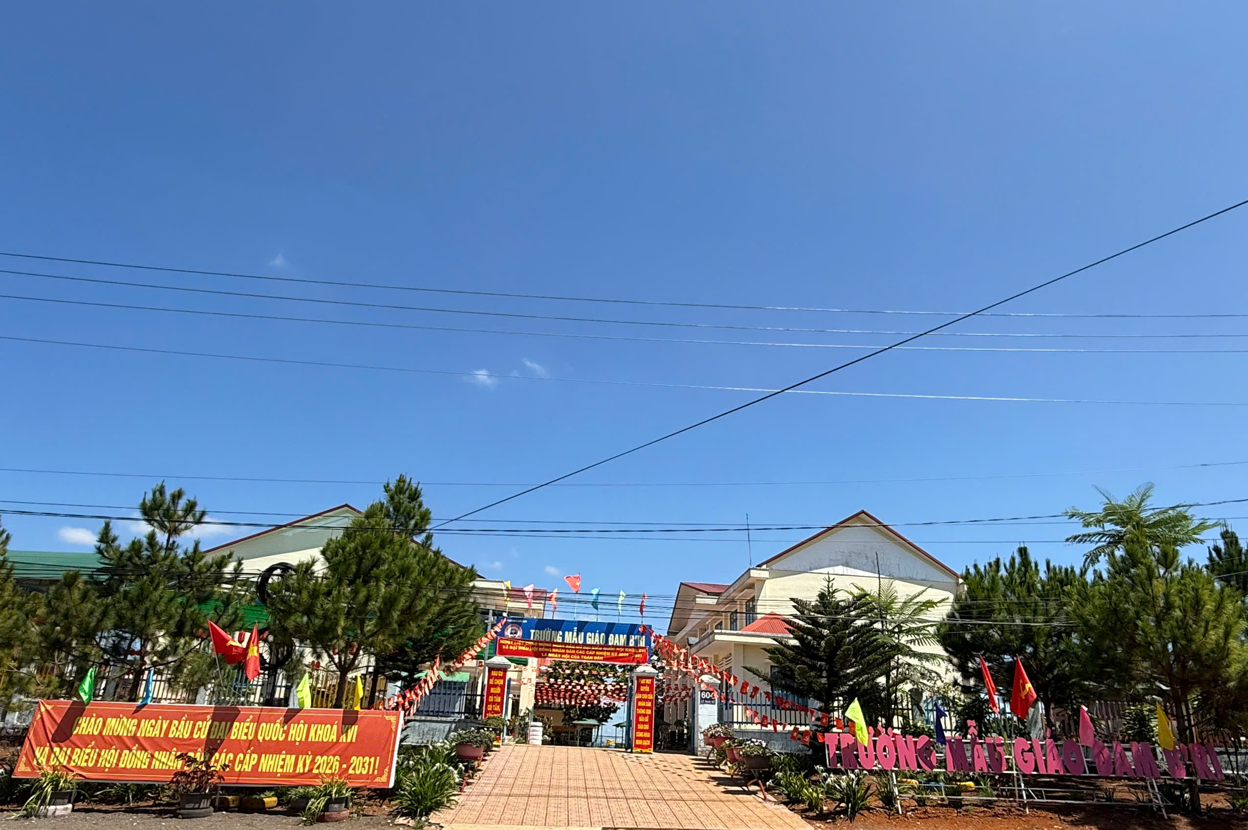 TRƯỜNG MẪU GIÁO ĐAM B’RI  TÍCH CỰC TUYÊN TRUYỀN BẦU CỬ ĐẠI BIỂU HĐND CÁC CẤP NHIỆM KỲ 2026-2031