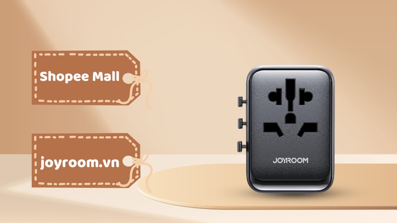 Mua tại website chính hãng hoặc Shopee Mall Joyroom Việt Nam