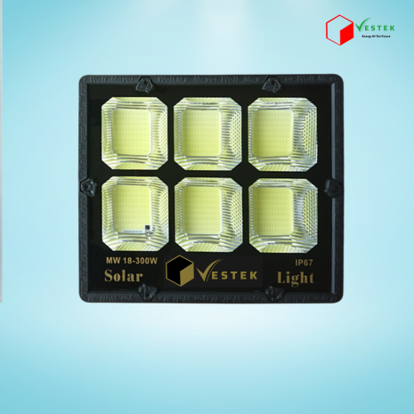 Đèn Pha Năng Lượng Mặt Trời VesTek 6 Khoang 300W - VTPK300-1