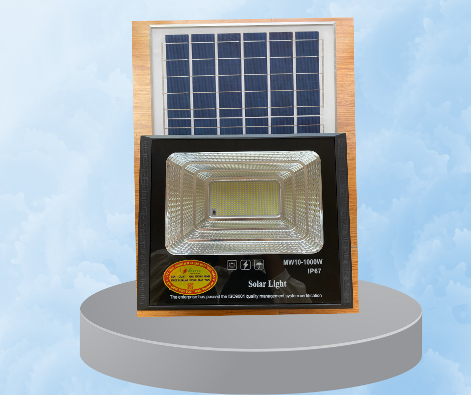 Đèn pha năng lượng mặt trời Vestek 1000W