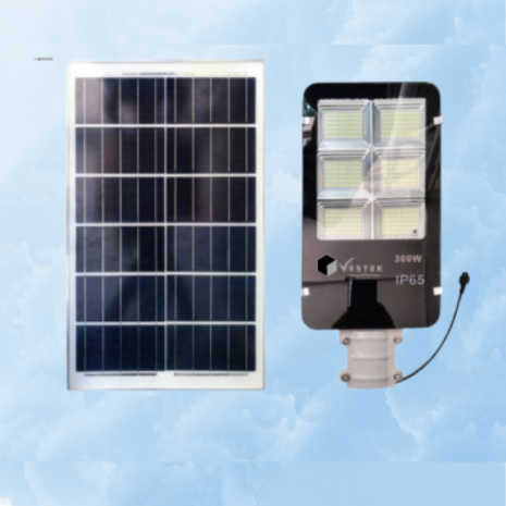 Đèn Chiếu Sáng Năng Lượng Mặt Trời VesTek 300W VTD-300-2