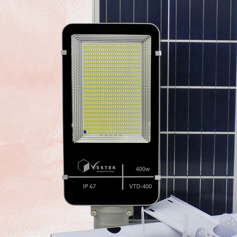 Đèn Chiếu Sáng Năng Lượng Mặt Trời VesTek 400W VTD-400-1