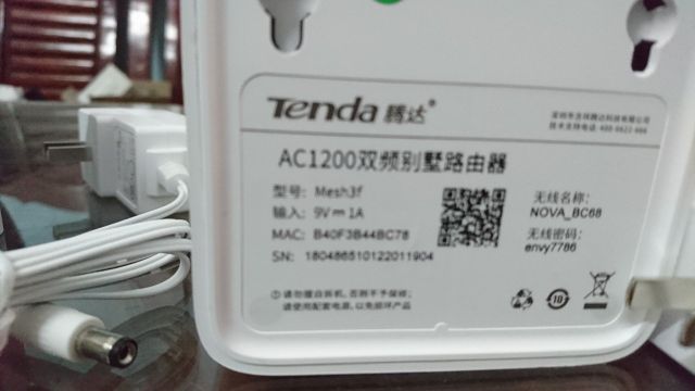Bộ phát wifi Tenda NoVa công nghệ Mesh3f MW3