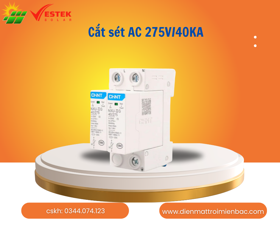 Cắt sét AC 275V/40KA