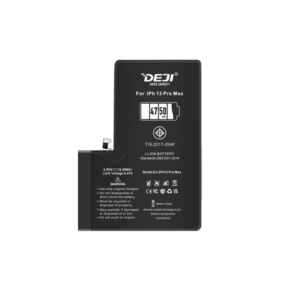 Pin iPhone 13 Pro Max Dung lượng cao 4750mAh Deji