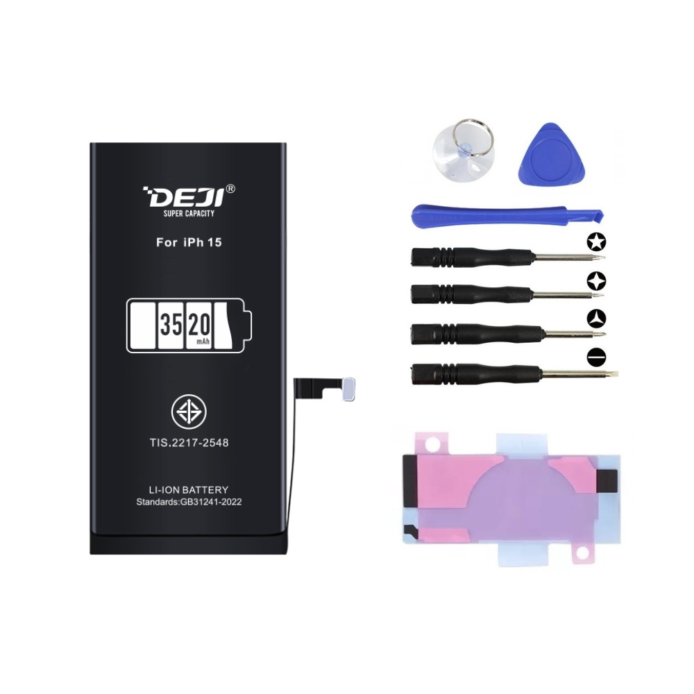 Pin iPhone 15 Dung lượng cao 3520mAh Deji
