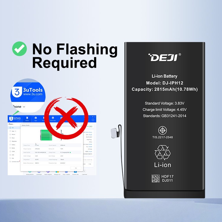[Chạy chuẩn đoán] Pin iPhone 15 dung lượng cao 3520mAh Deji