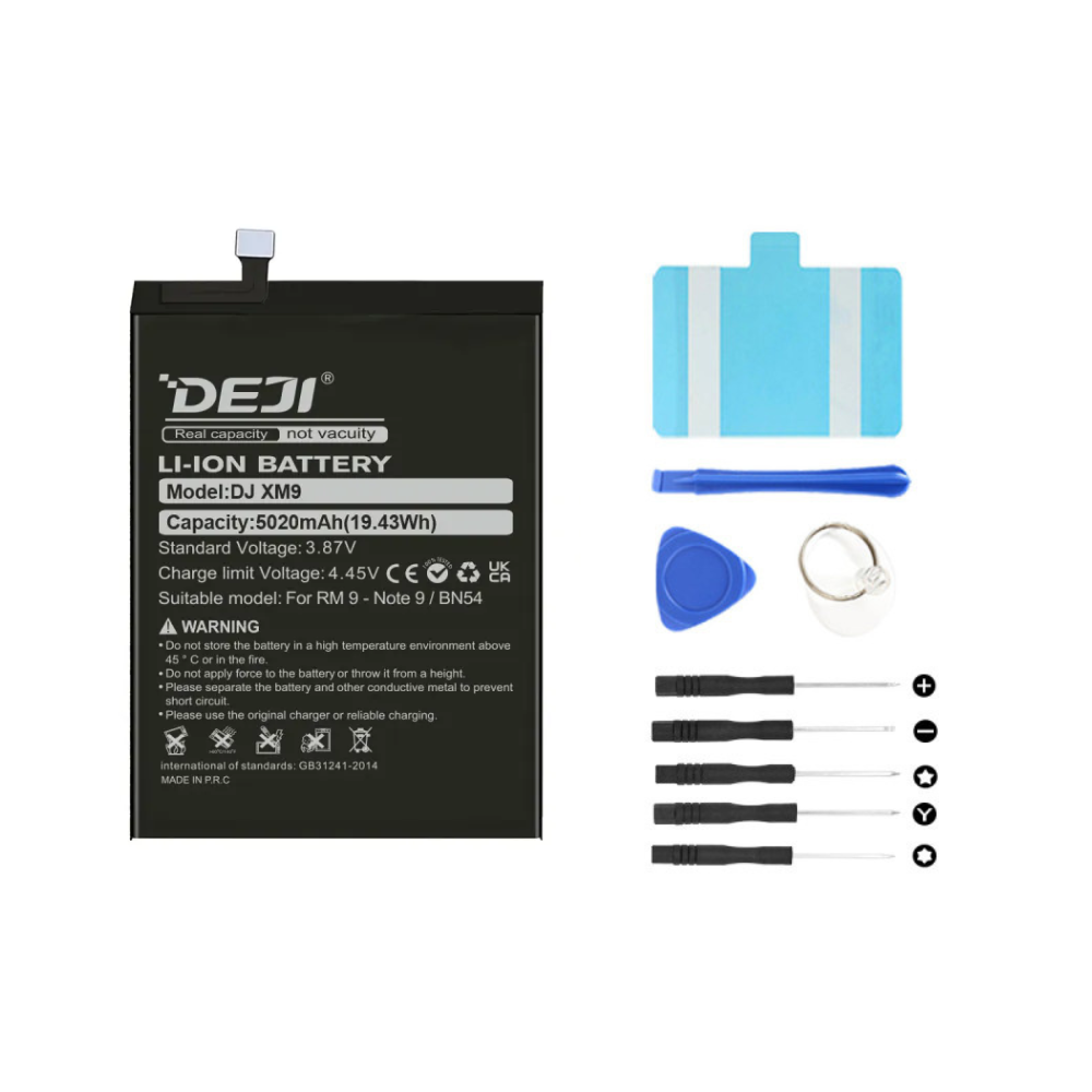 Pin Deji Xiaomi Redmi 9 | Redmi Note 9 5G | Redmi 10X 4G | BN54
