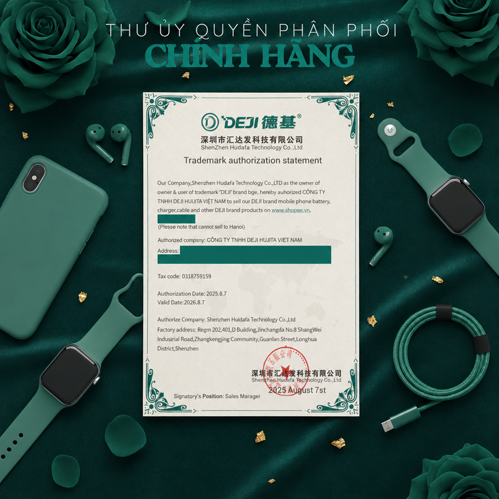 Pin Deji cho iPad Pro 12.9 Gen 3 (2018) Gen 4 (2020) | A2043 | A1876 | A1895