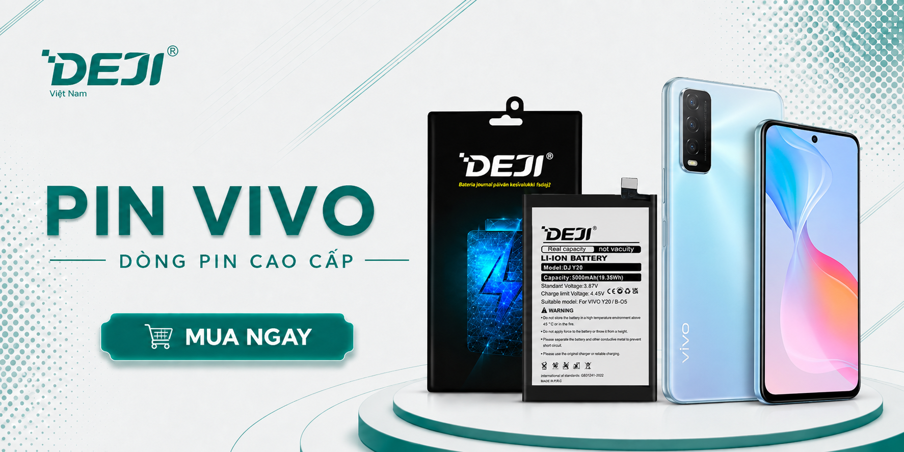 Pin Deji dành cho Vivo Y52S | B-O8
