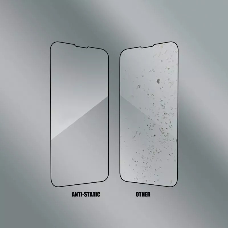 Kính cường lực chống bụi, tĩnh điện, chống trầy xước cao cấp Heybingo cho IP full dòng từ X tới 14PM