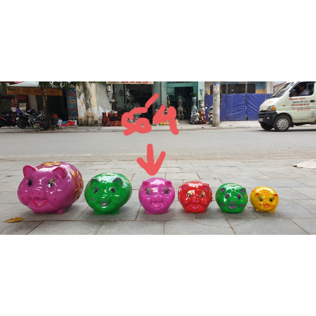Heo/lợn đất tiết kiệm đủ cỡ ( kèm video ảnh thật