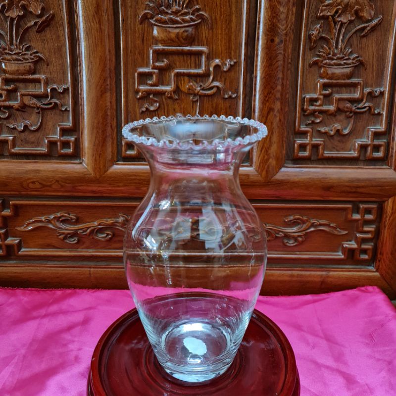 Lọ Hoa Thủy Tinh, Lọ Cắm Hoa Trang Trí - Lục Bình size Nhỡ - Thanh Xuân