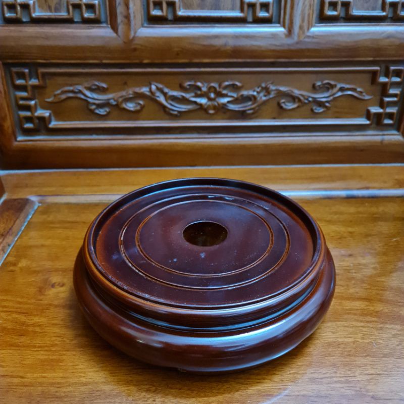 Đế gỗ bình ngâm rượu Thuỷ tinh dáng trụ rồng có vòi, không vòi 6L, 8L, 10L, 12L, 15L