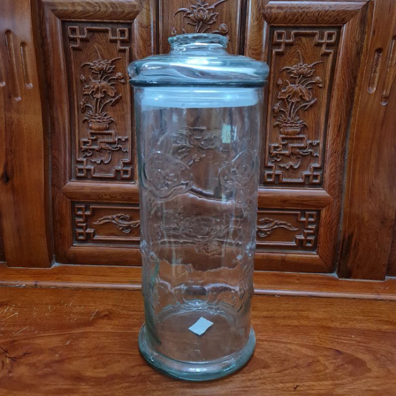 Bình ngâm rượu Thuỷ tinh dáng trụ rồng có vòi, không vòi 6L, 8L, 10L, 12L, 15L, 19L