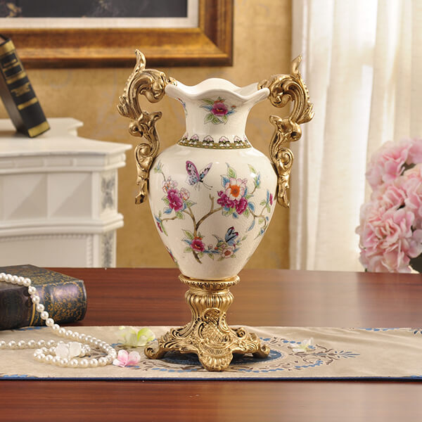Bình gốm sứ men rạn BG014