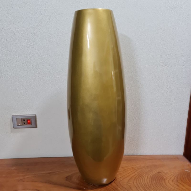 Bình Hoa Composite ⚡️Bao Bể Vỡ⚡️Dáng Bom Số 9 Cao 72cm