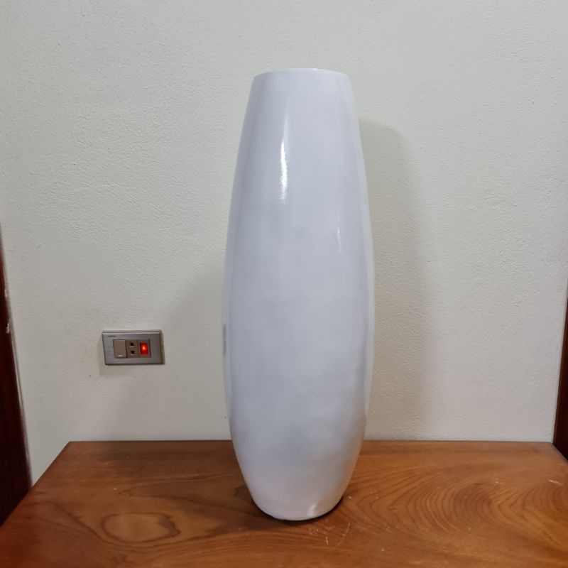 Bình Hoa Composite ⚡️Bao Bể Vỡ⚡️Dáng Bom Số 9 Cao 72cm