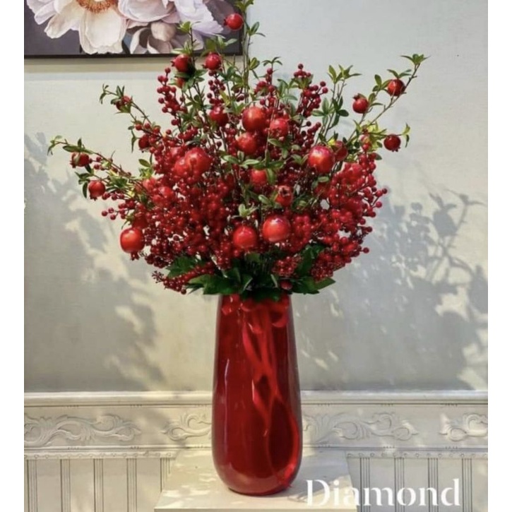 Bình hoa composite dáng bom số 18 cao 48cm 💯BAO BỂ VỠ💯