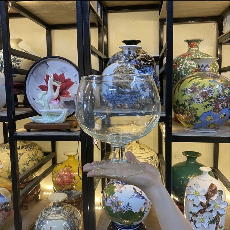 Bể Cá Thủy Tinh Hình Cái Ly *BAO BỂ VỠ*