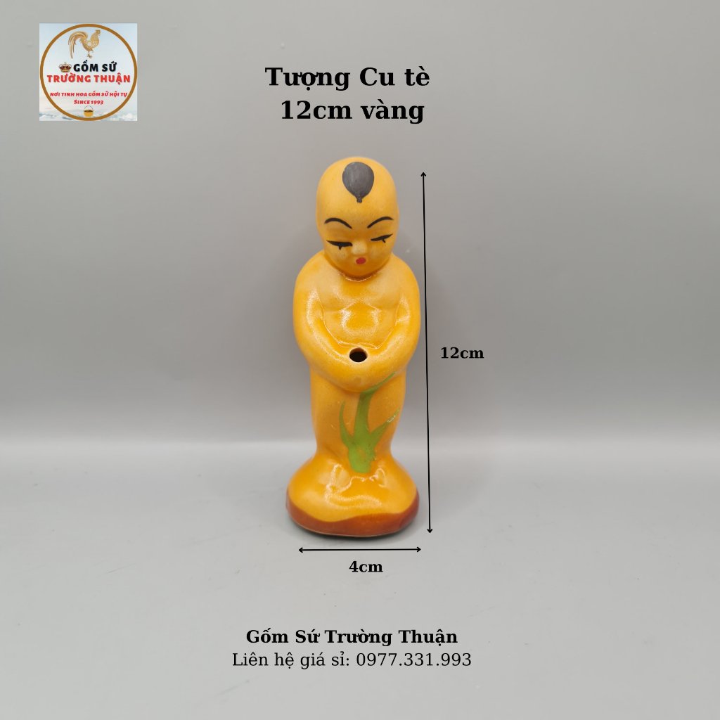 Chú tiểu, Cậu Bé Tè (Đất Nung) Trang Trí Hòn Non Bộ; Tháp Nước