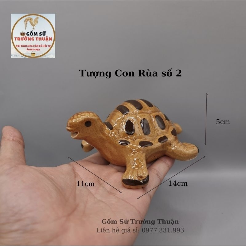 Tượng Con Rùa Trang Trí Hòn Non Bộ-Bể Cá,Hồ Cá.