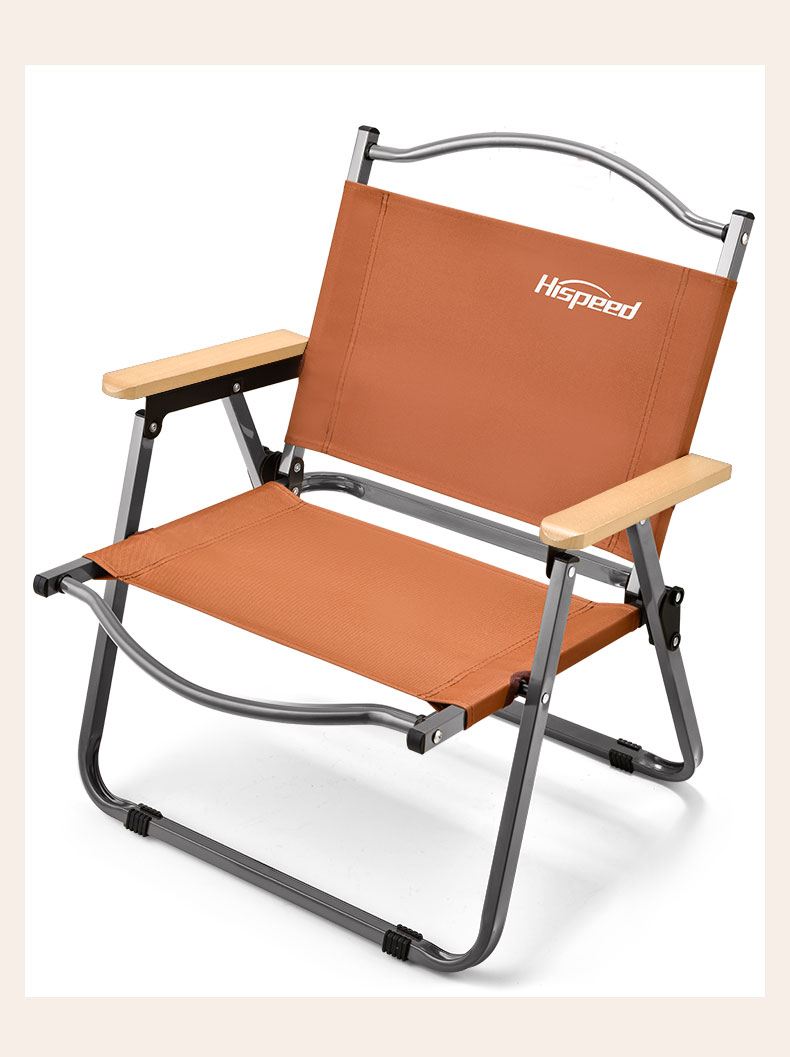Ghế Kermit thép carbon, vải Oxford 600D 2 lớp, dã ngoại, quán cà phê (HISPEED) | size M