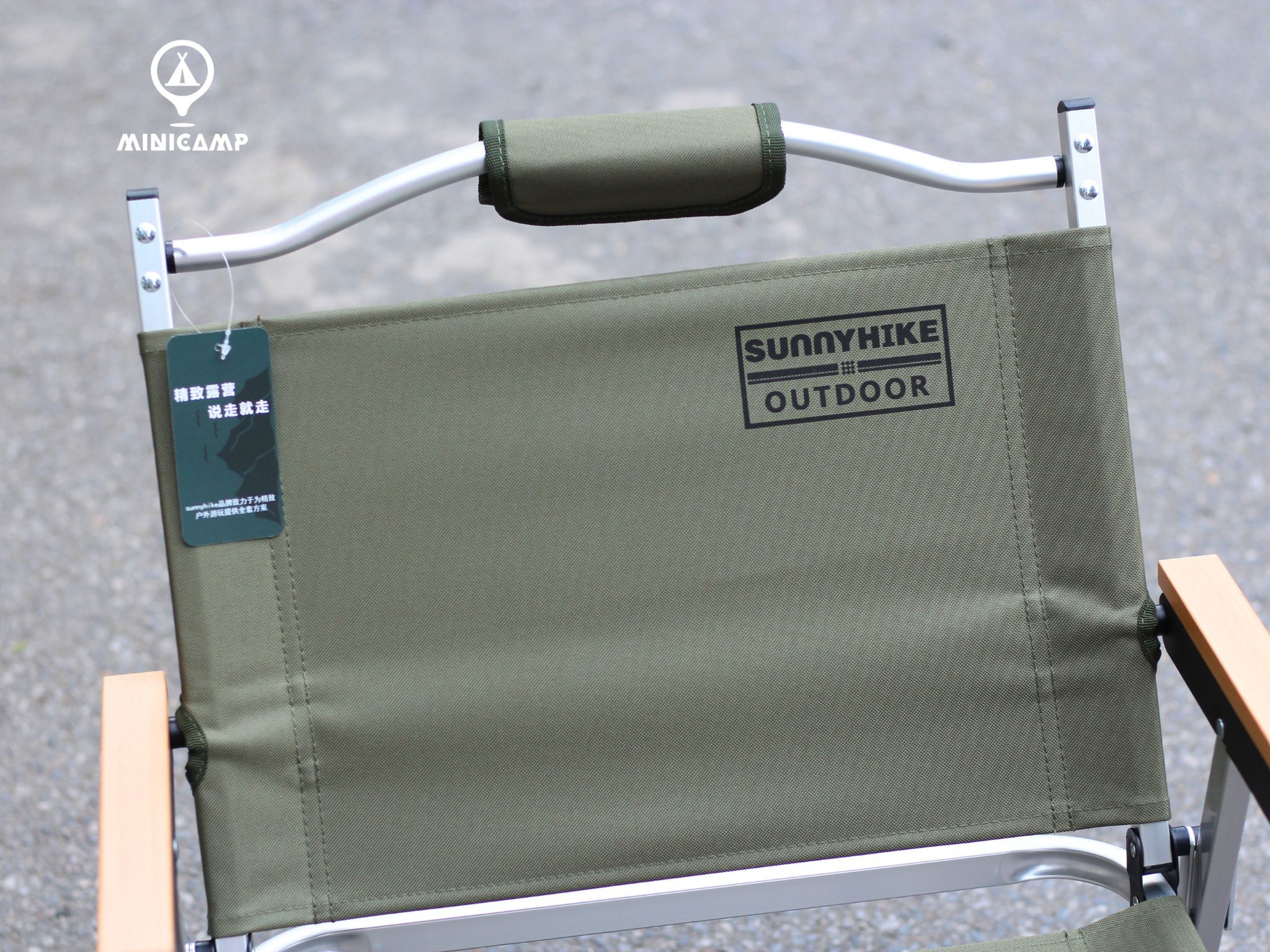Ghế Kermit hợp kim nhôm cao cấp dã ngoại, camping, quán cà phê SK940001-M (SUNNYHIKE) | size M