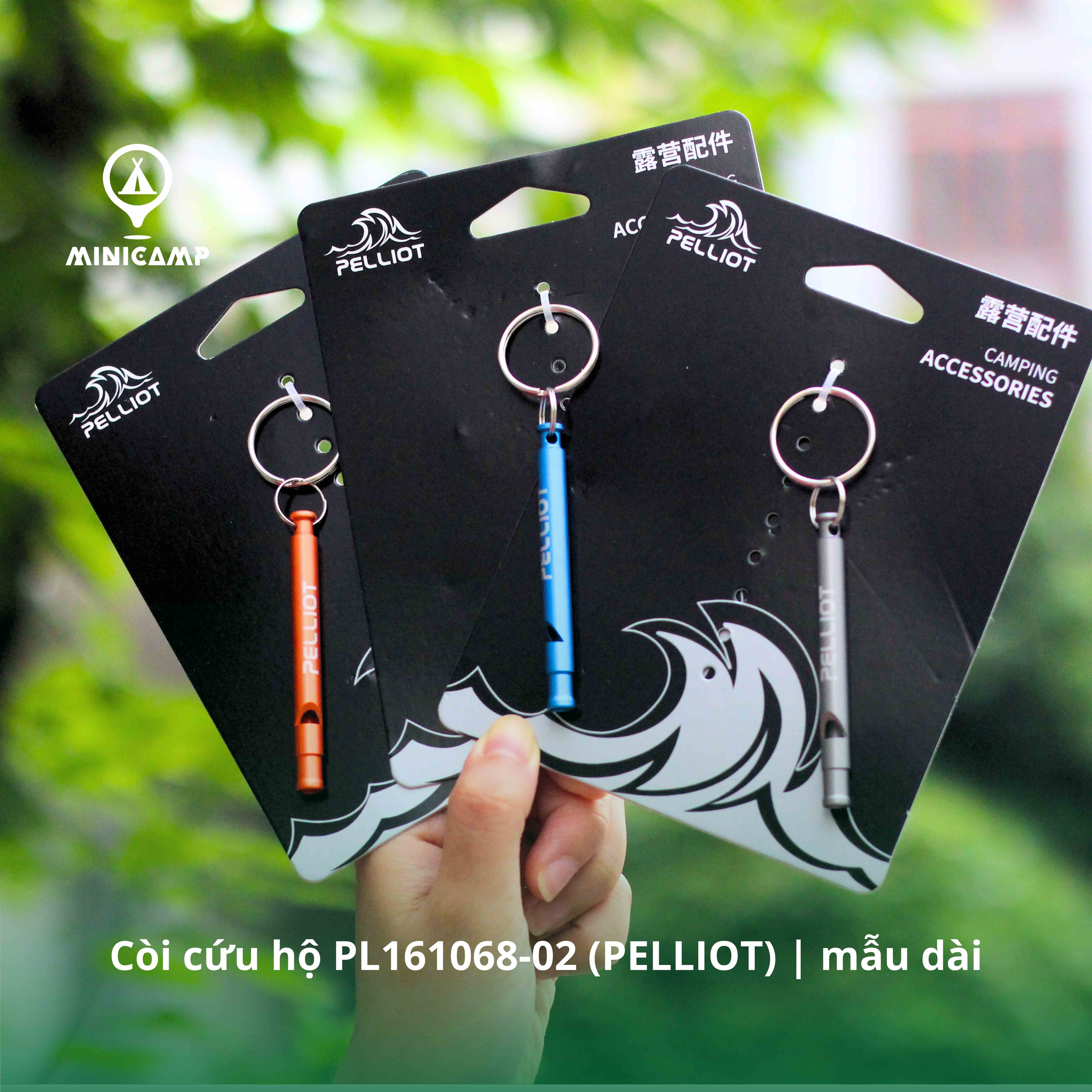 Còi cứu hộ PL161068-02 (PELLIOT) | mẫu dài